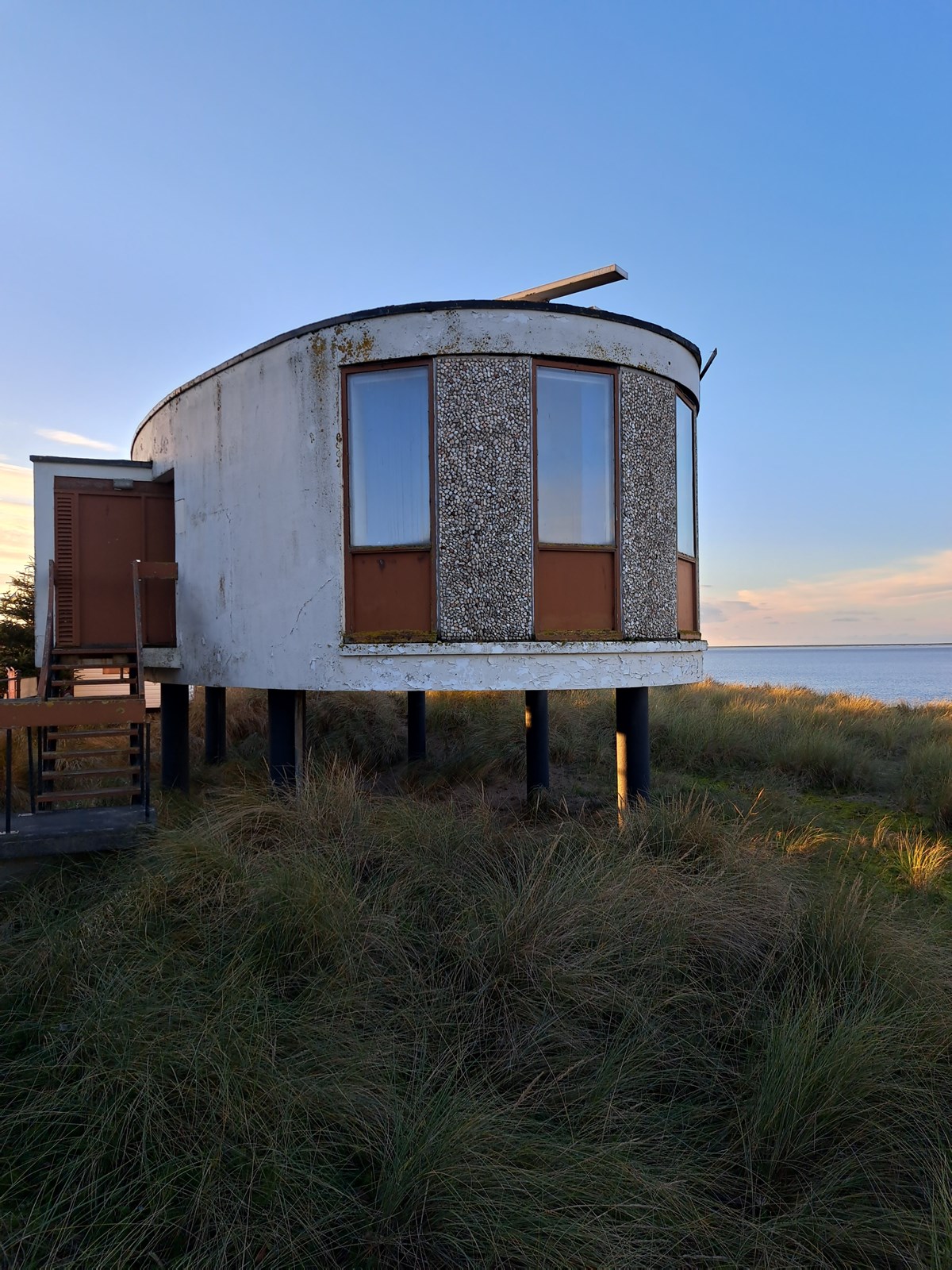 The iconic former Fleetwood Radar Station