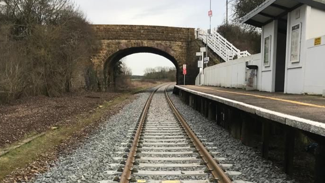 One week to go: Reliability improvements set to continue this October on the railway between Yeovil Pen Mill and Weymouth: Heart of Wessex station improvements 1