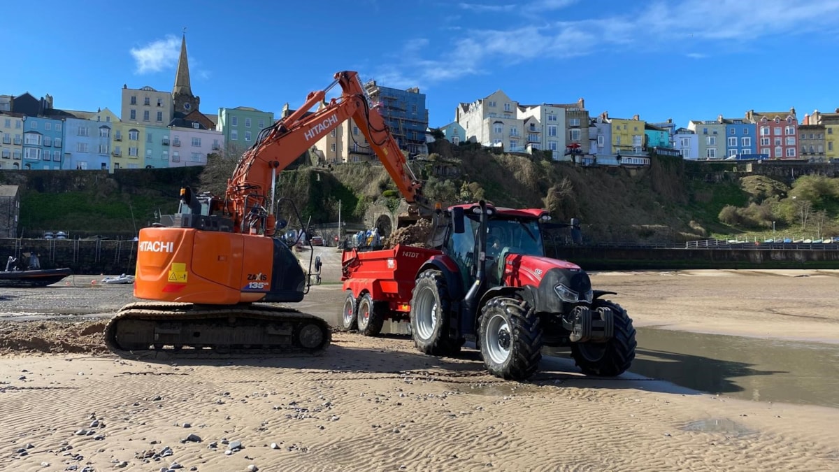 Tenby dredging 2025