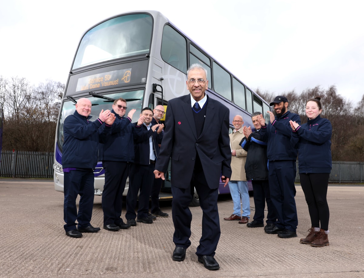 First Bus Huddersfield driver Younus Mumtaz 5