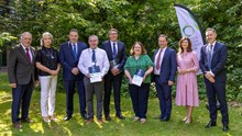 Representatives from Offaly County Council, Siemens, Rhode Green Energy Park and North Offaly Development Fund: Representatives from Offaly County Council, Siemens, Rhode Green Energy Park and North Offaly Development Fund