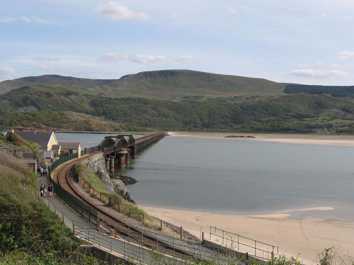 Cambrian Coast line between Barmouth and Tywyn closed until next week following viaduct fire: Barmouth Viaduct