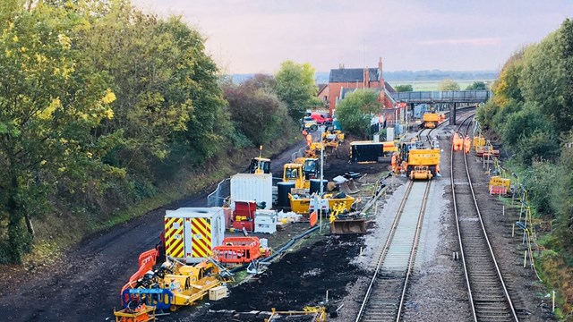 Reminder: five days of rail replacement on the Norwich-Lowestoft line as Network Rail reinforces reliability: Wherry Lines work