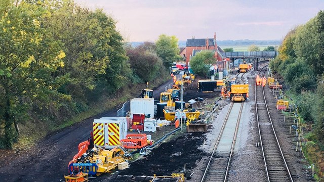 Wherry Lines work: Wherry Lines work