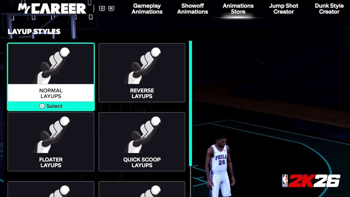 NBA 2K26 PROPLAY LAYUPS