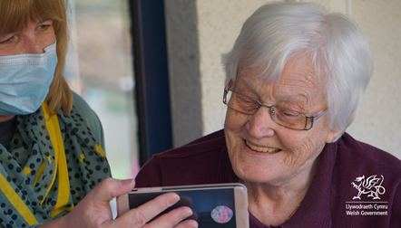 care home visit