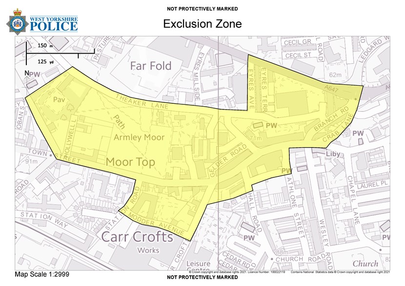 New powers to tackle street drinking in Armley approved: Armley Exclusion Zone v2 14.04.21-2