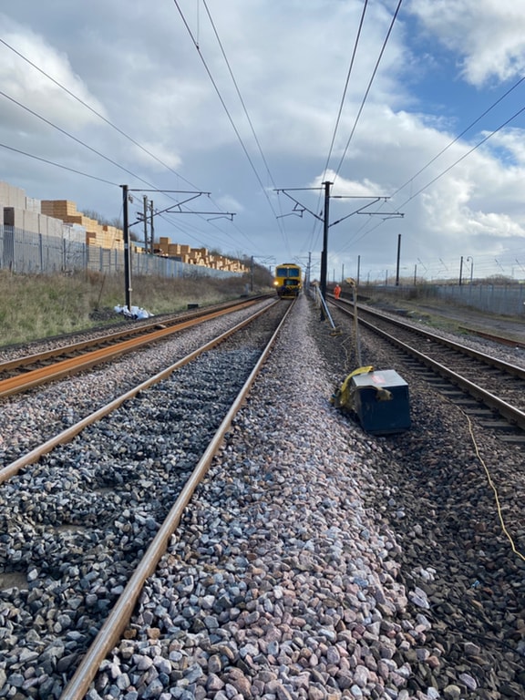 Track renewal at Low Fell 2