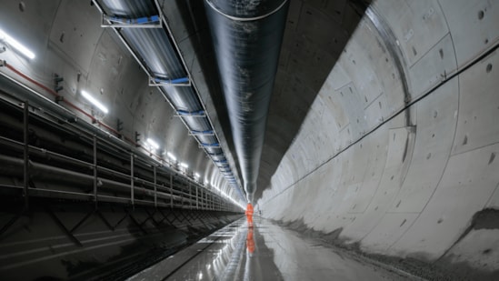 HS2's Northolt Tunnel bored by TBM Sushila cropped: HS2's Northolt Tunnel bored by TBM Sushila cropped