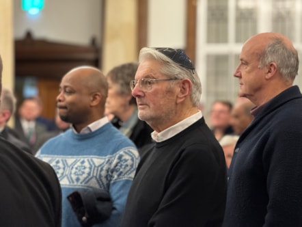 Religious leaders, staff and guests at Lancashire County Council came together to mark Chanukah at County Hall