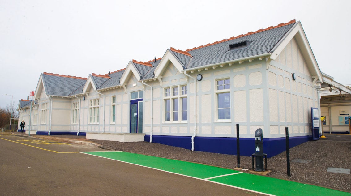 Transport Secretary marks restoration of Troon Station 13112024 (12)