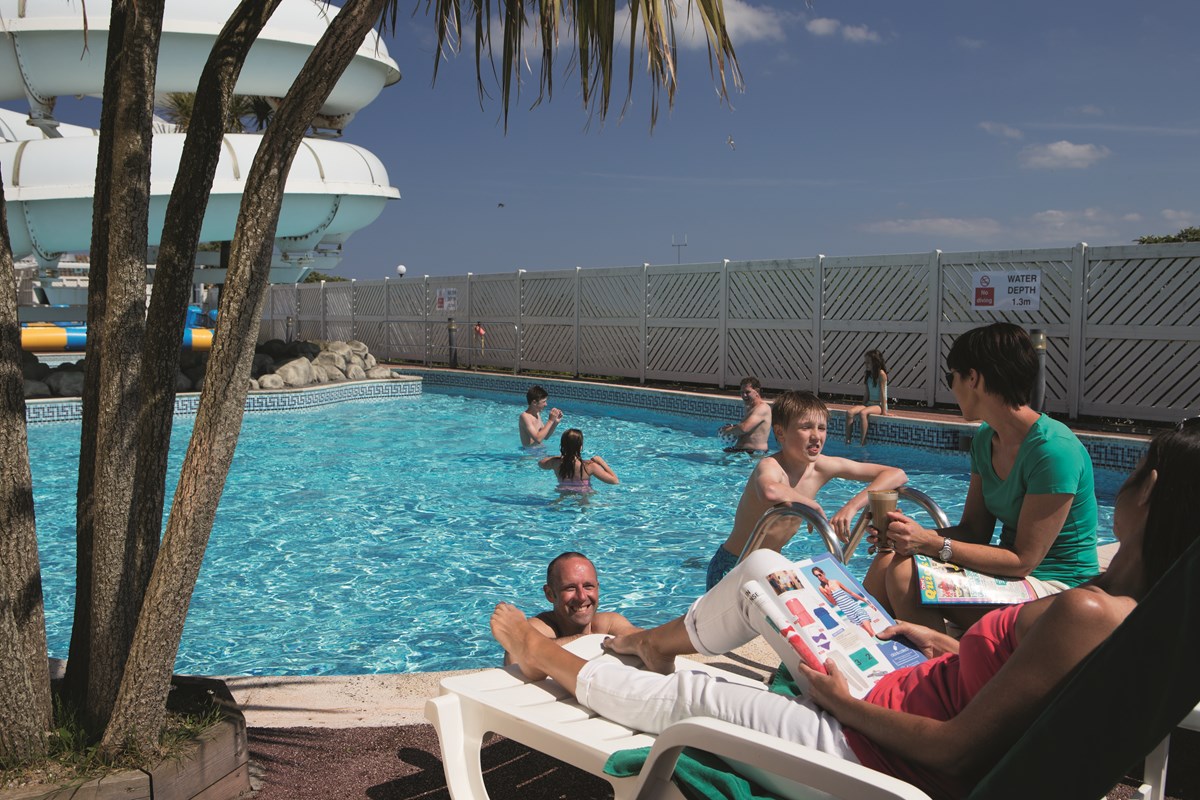 Outdoor Pool at Perran Sands