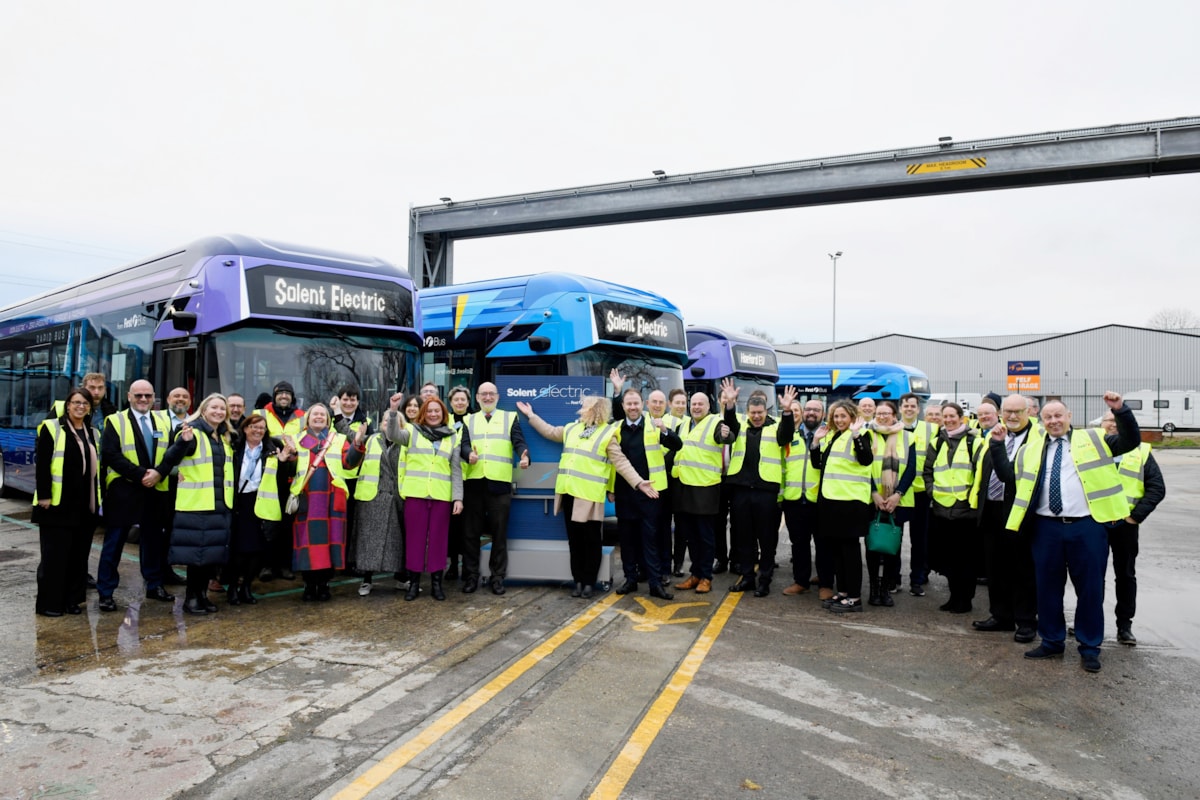 Attendees at Hoeford Bus Depot - November 2024