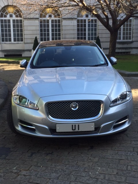 U1 number plate: The U-1 number plate, as seen on a previous car used by the Lord Mayor of Leeds.
