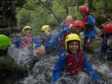 Gorge Walking 1: (C) The Outward Bound Trust, one-off use