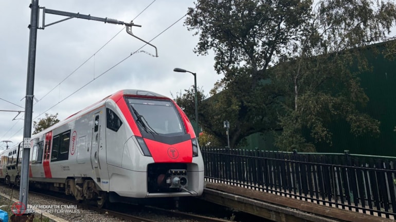 Ty Glas railway station reopens following major upgrades