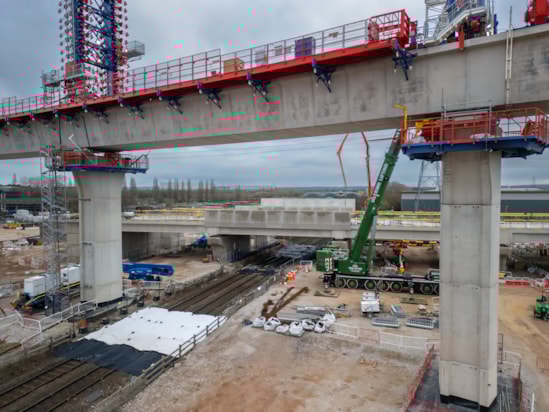 20251227 HS2 Water Orton 1 and 2 viaducts over the Birmingham to Nuneaton line-51