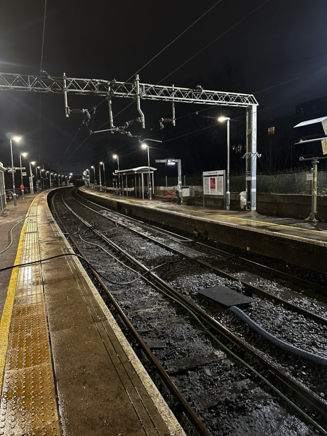 The line just ahead of re-opening: The line just ahead of re-opening