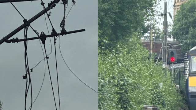 Work ongoing to restore overhead lines near Glasgow Central: Overhead line damage - 26 June 2026