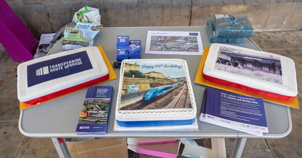 Cakes to celebrate Dewsbury's 175th birthday TransPennine Express News