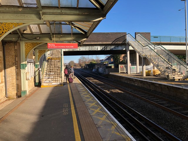 Work starts at Beeston station