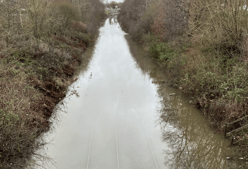 Warrington west flooding