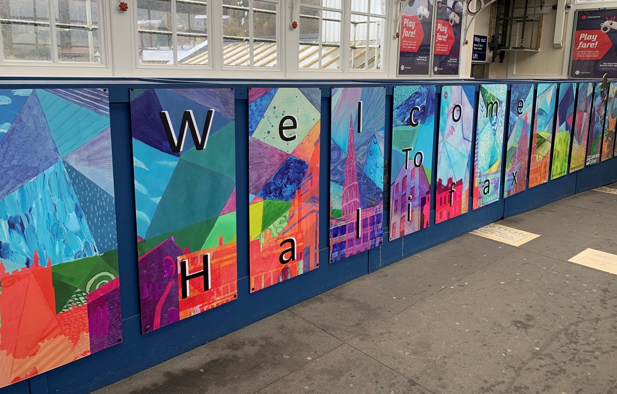 Halifax station mural - Pic 1