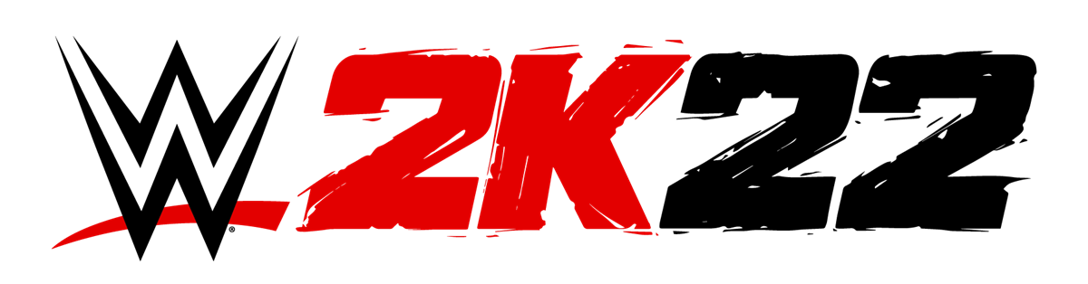 WWE 2K22 Logo Distressed Black