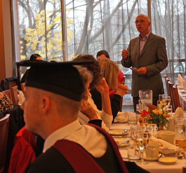 Bill Templeton, Education programmes manager speech at Sheffield Hallam University graduation - Nov 2012