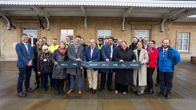 £2.3 million Chippenham station transformation complete