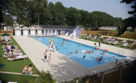 Outdoor pool at Wild Duck