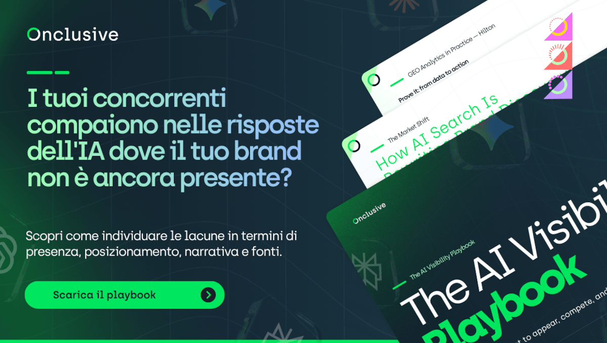 GEO Playbook - Guida alla visibilità