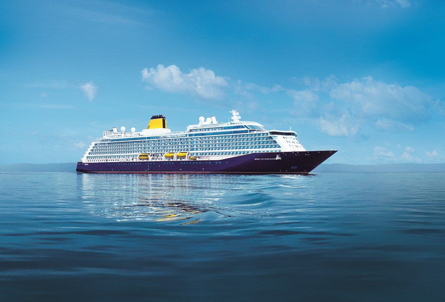 Saga launches full range of 2024 ocean cruises: SHP Spirit of Discovery EXT 13484f Cropped
