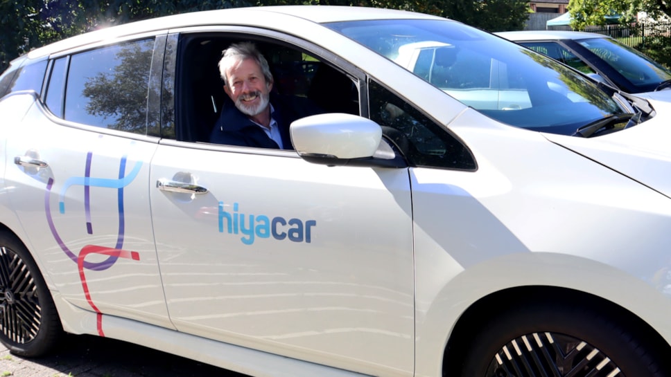Cllr McFarling in Hiyacar