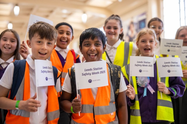 Leeds station safety week 2025 Network Rail, credit LNER