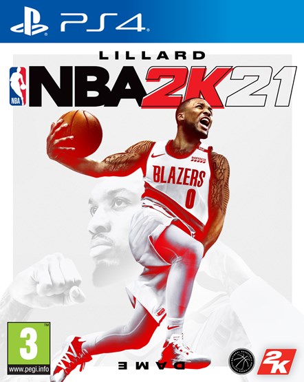 NBA 2K21 Packaging Damian Lillard PlayStation 4