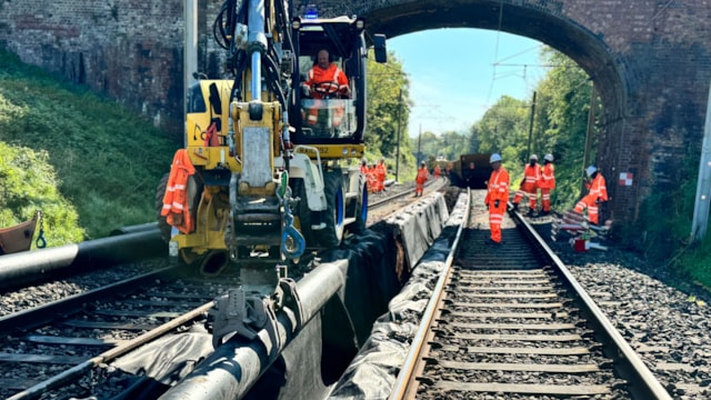 West Coast main line between London and Scotland reopens after Early May bank holiday upgrades completed: Drainage upgrades in Berkswell Coventry