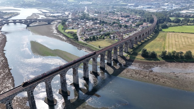 CrossCountry Voyager on Royal Border Bridge - credit Rob Hinds