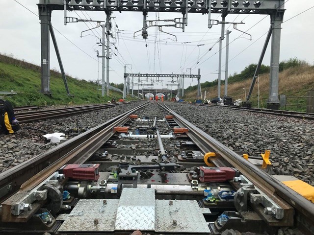Passengers in Wales and the west thanked as upgrade work completed: Upgrade work took place in Pilning near Bristol
