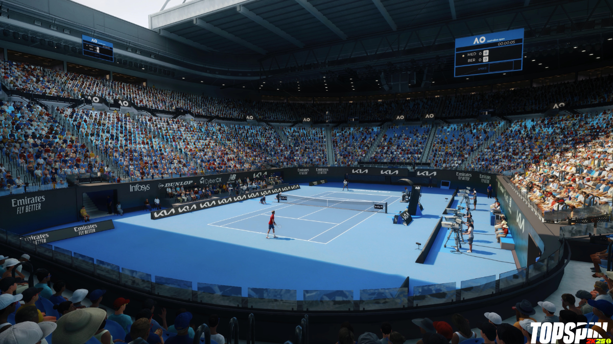 TopSpin 2K25 Australian Open