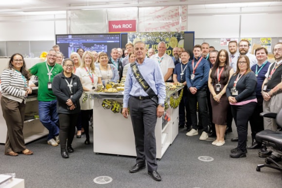 Clive Casling and team at The ROC