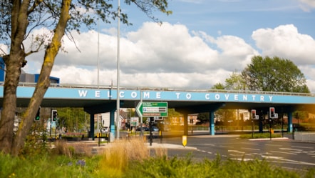 Welcome to Coventry sign