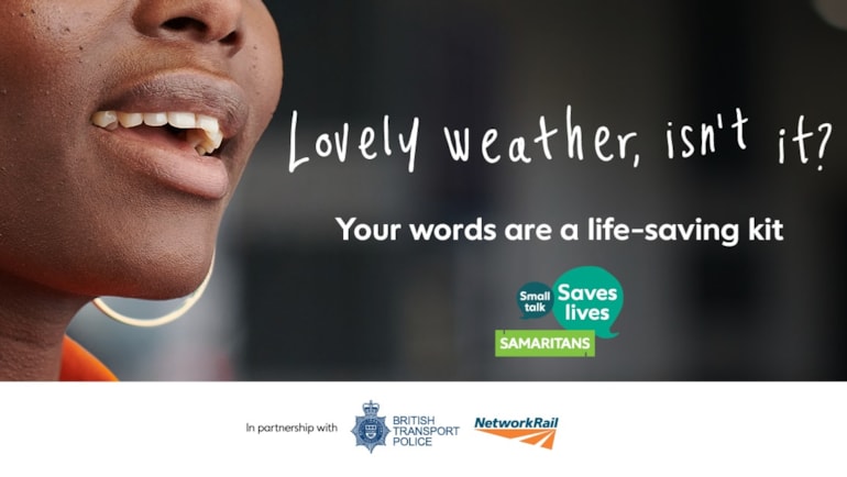 Small Talk Saves Lives: Network Rail backs Samaritans campaign as life-saving interactions increase by over 50%