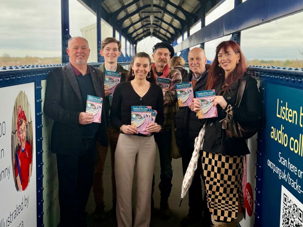 Paul Wooster and Harry Burr - Chiltern Railways, Alayne McDonald - Oxfordshire CRP, Jonny Fluffypunk – Poet, Paul Webster - Community Rail Network, Francesca Esme Morris, - Illustrator