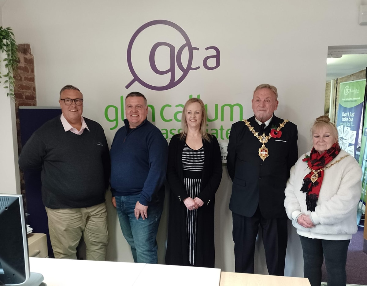 Glen Callum Associates and the Mayor and Mayoress of Dudley