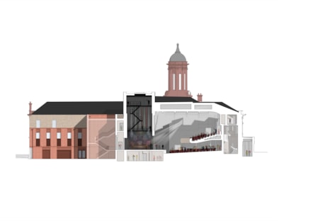 Artist impression of back of house section of Palace Theatre