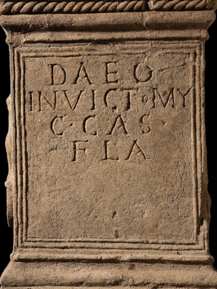 Altar to Mithras, Inveresk. Image © National Museums Scotland (2)