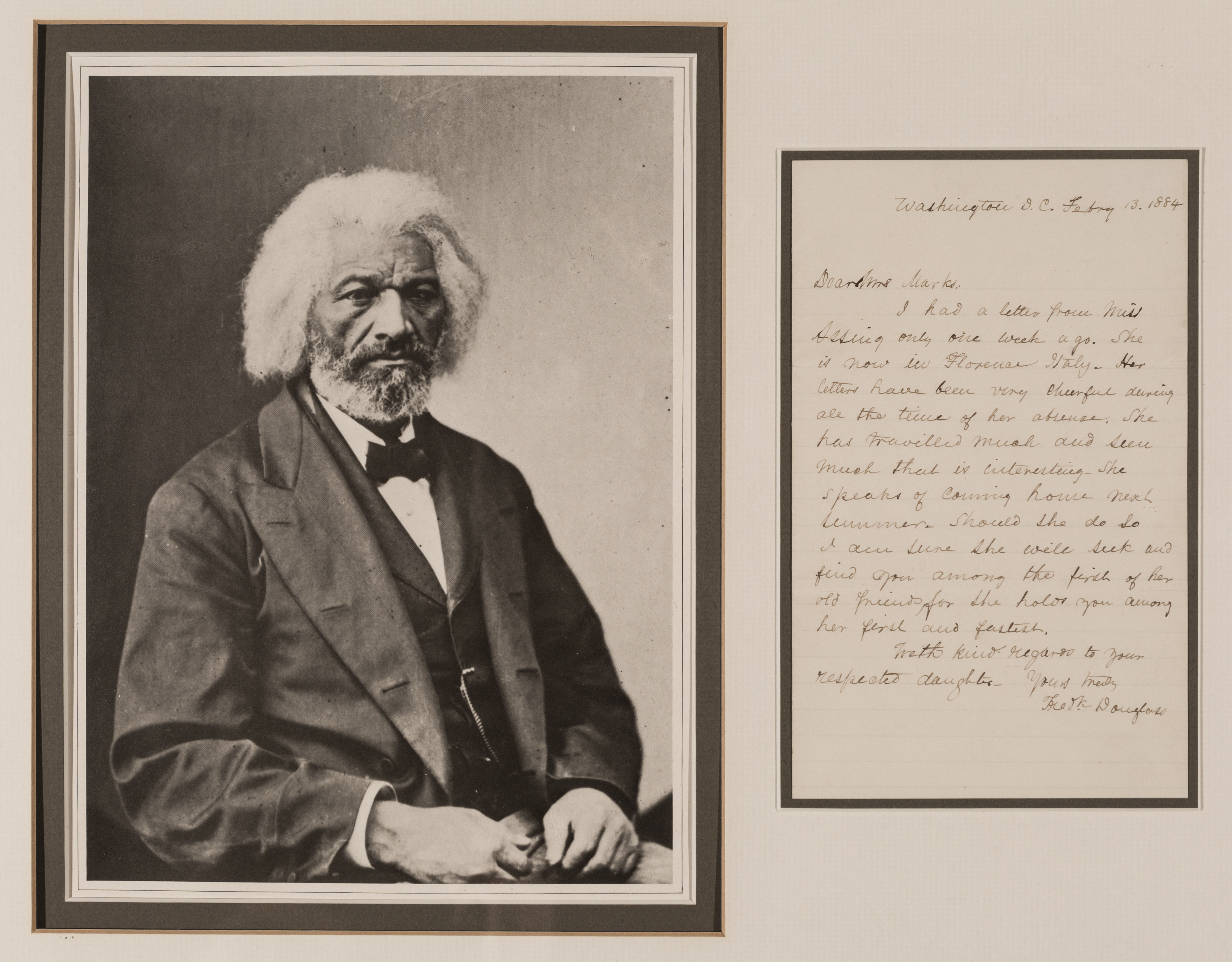 Frederick Douglass C.1877 | National Library Of Scotland Newsroom