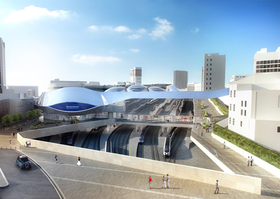 New Birmingham New Street exhibition and fly-through revealed: Moor Street link