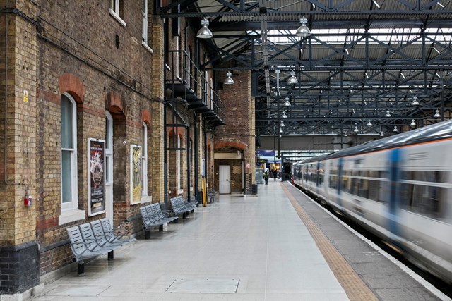King's Cross railway station - platform